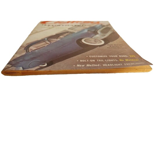 CUSTOMS ILLUSTRATED magazine FIRST ISSUE July 1958 V 1 No. 1 Chevrolet Hot Rod - Picture 3 of 10